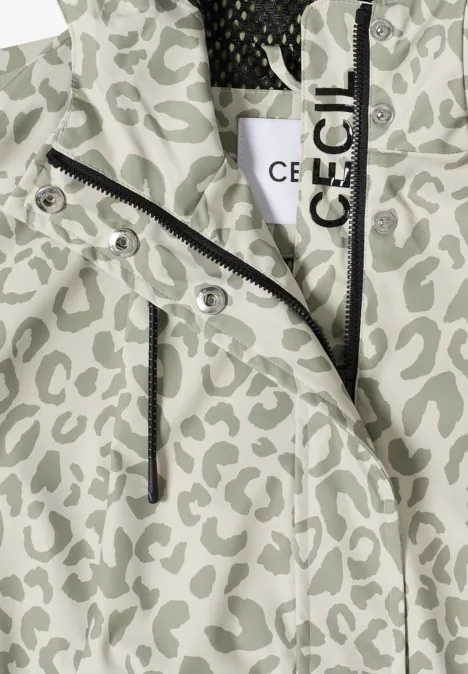 Windbreaker mit Hoodie chlorella green