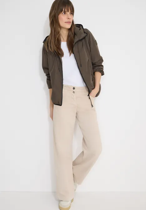 Übergangsjacke mocha taupe