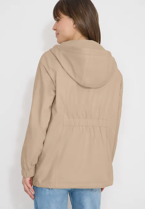 Midi-Jacke crispy camel