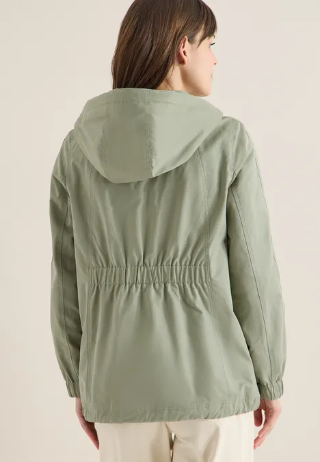 Midi-Jacke chlorella green