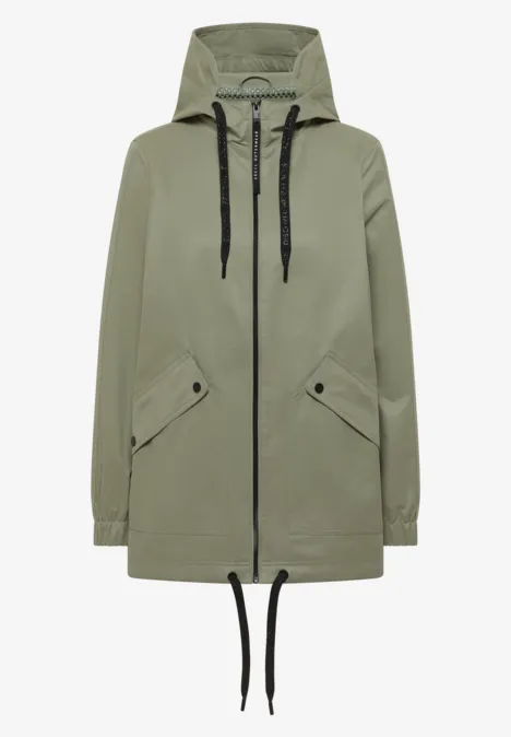 Midi-Jacke chlorella green