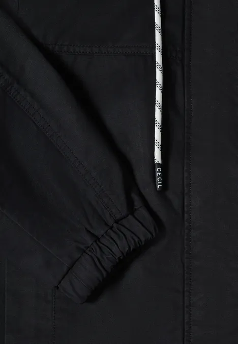 Jas met trekkoord Black