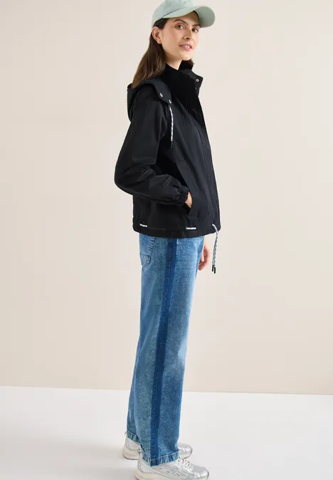 Jas met trekkoord Black