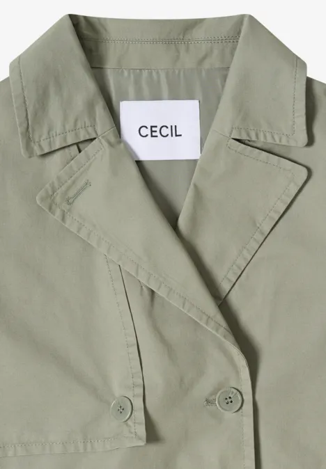 Trench-coat court chlorella green Trench-coat court chlorella green