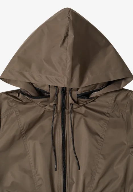 Coupe-vent sportif mocha taupe Coupe-vent sportif mocha taupe