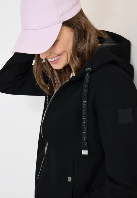 Hoodie Jacke Black