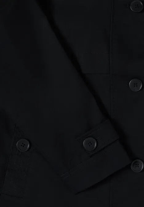 Trench-coat midi Black