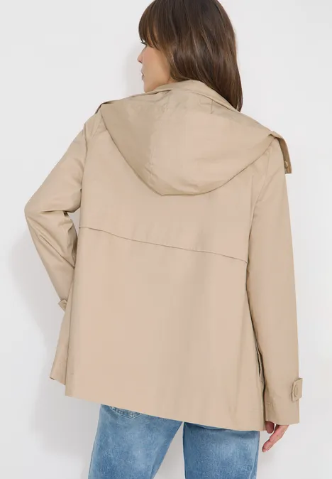 Midi Trenchcoat crispy camel