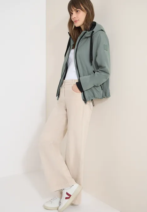 Kurze Jacke kelp green