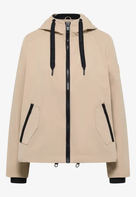 Kurze Jacke crispy camel