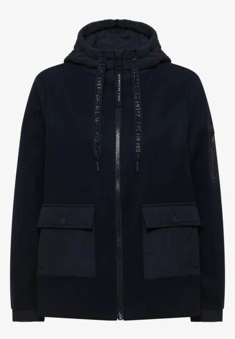 Kurze Jacke blue navy