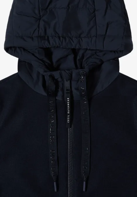 Kurze Jacke blue navy