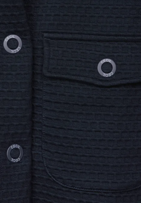 Struktur Overshirt universal blue