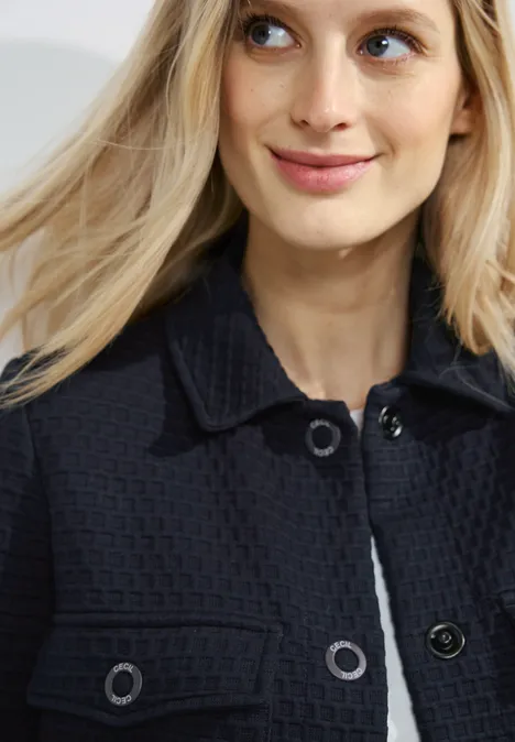 Struktur Overshirt universal blue