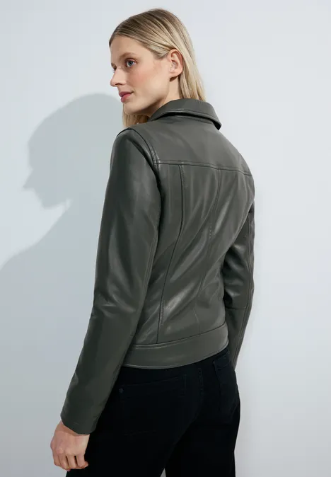 Coole Bikerjacke strong khaki