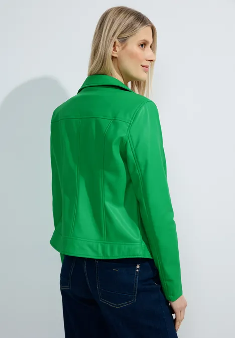 Coole Bikerjacke celery green