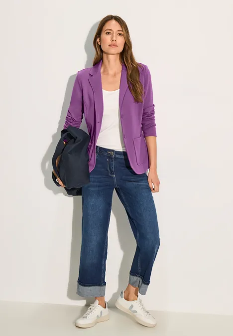 Sweat-Blazer iced violet