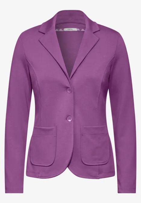 Sweat-Blazer iced violet