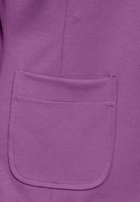 Sweat-Blazer iced violet