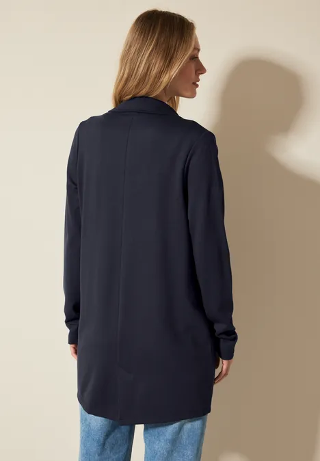 Lange blazer universal blue