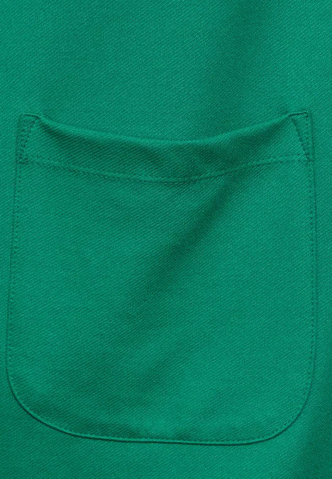 Lange blazer malachite green