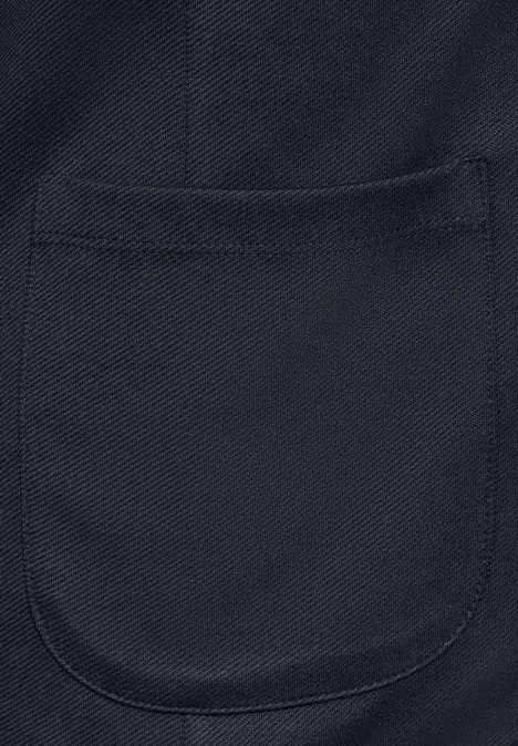 Basis gestructureerde blazer universal blue