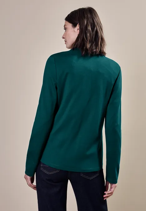 Blazer de base petrol green