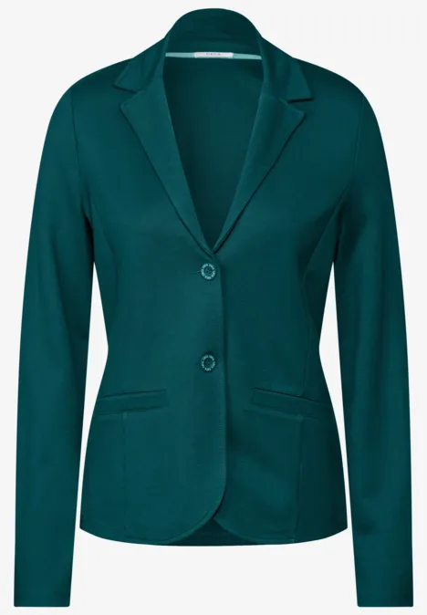 Blazer de base petrol green