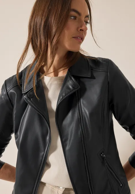 Biker Jacke Black