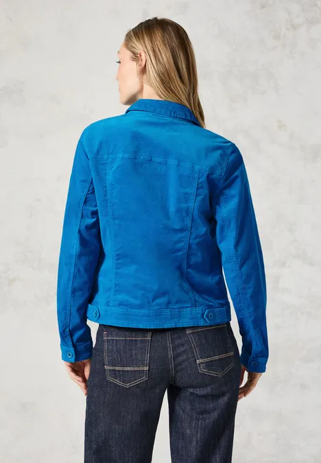 Cordjacke dynamic aqua blue
