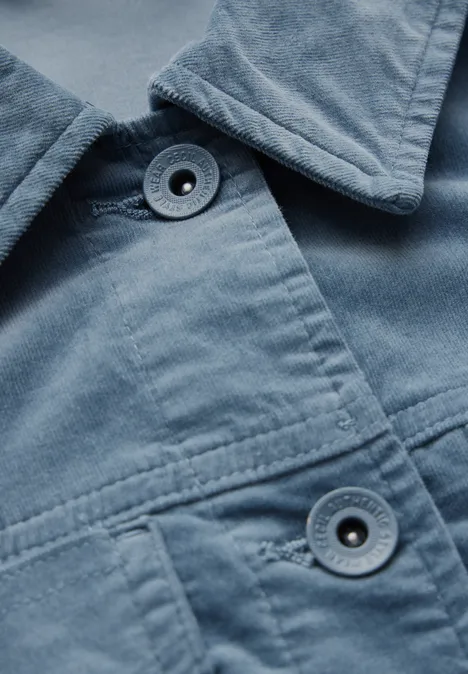 Cordjacke dove blue