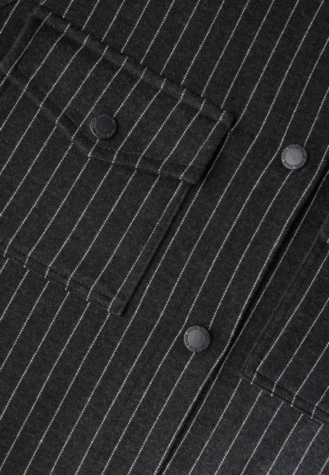 Sweat-Overshirt deep charcoal grey