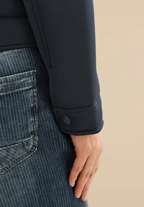 Kurze Scuba Jacke dark navy blue