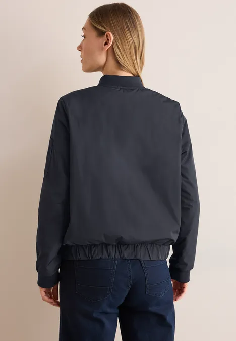 Blouson mit Knopfleiste dark navy blue