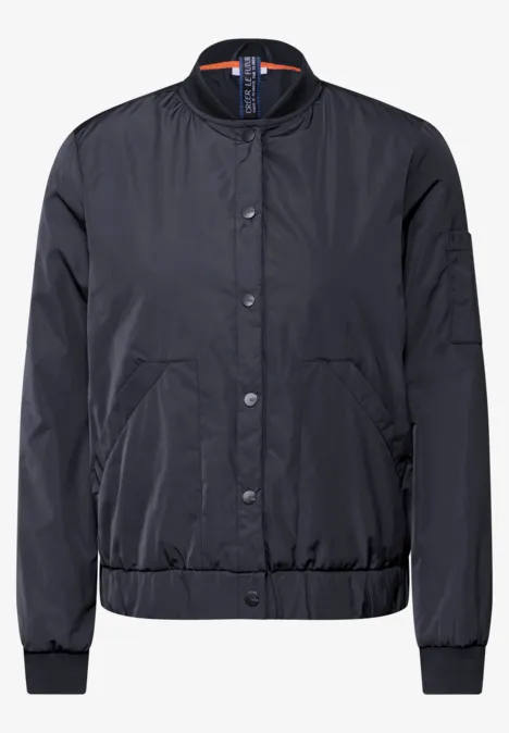 Blouson mit Knopfleiste dark navy blue
