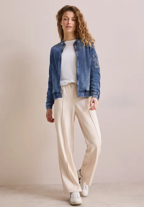 Denim Jogg Blouson mid blue wash