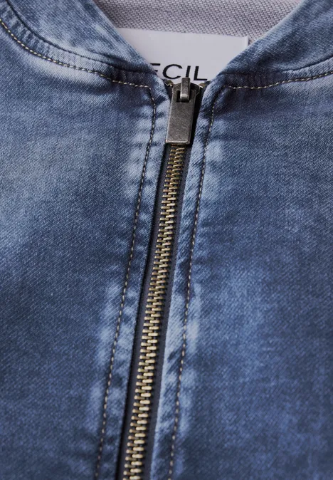 Denim Jogg Blouson mid blue wash