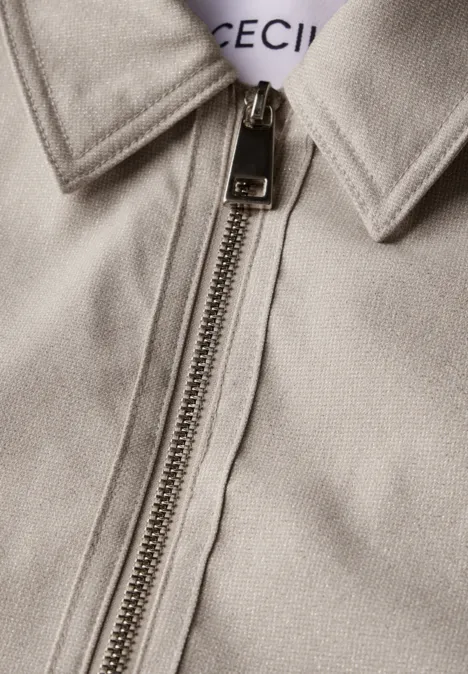 Veste avec détails scintillants desert beige melange