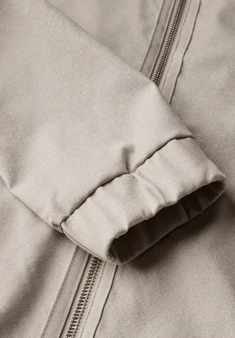 Veste avec détails scintillants desert beige melange