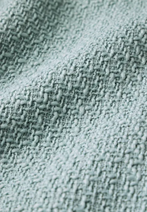 Bouclé Blouson cool salvia green