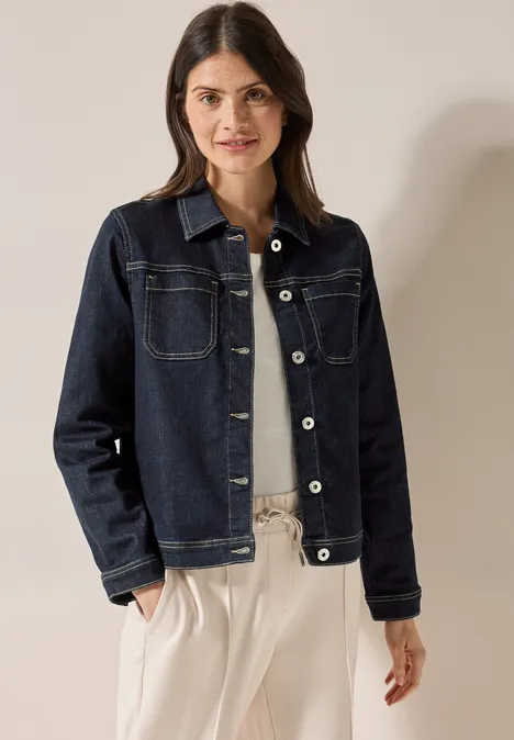Veste en jean Rinsed Wash rinsed wash