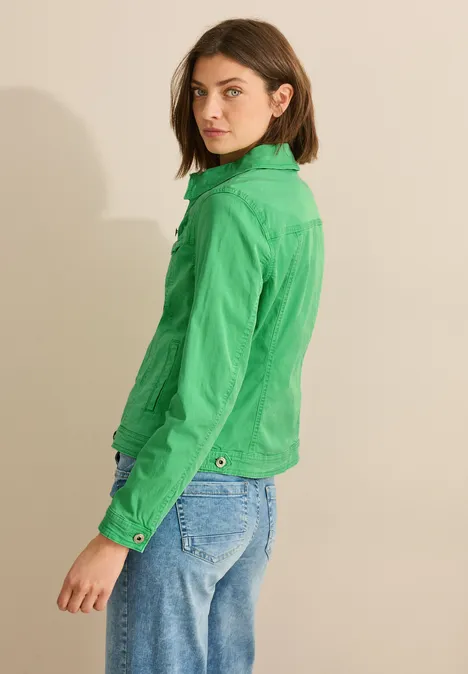 Leichte Jeansjacke iced neon green