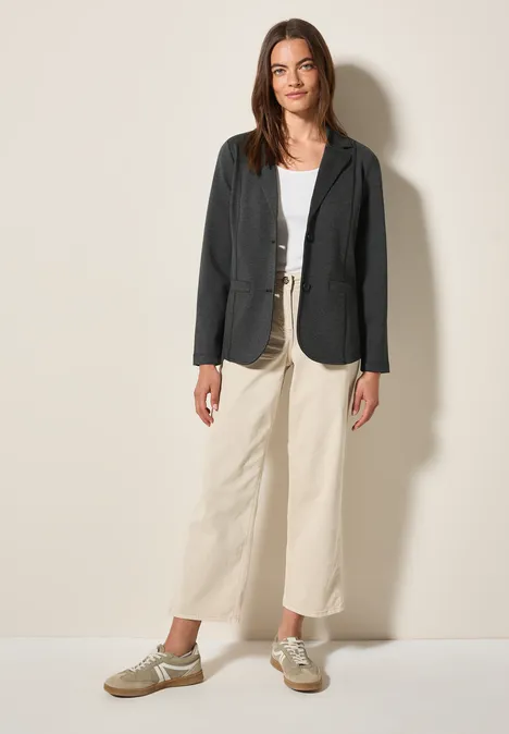 Blazer mit Taschen Black