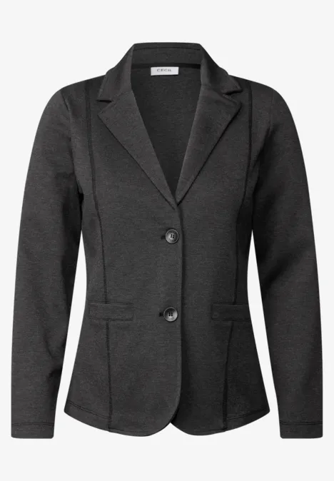 Blazer mit Taschen Black