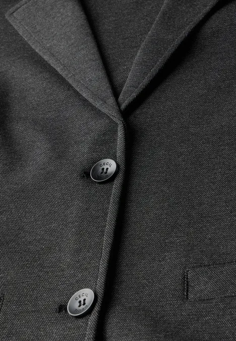 Blazer mit Taschen Black