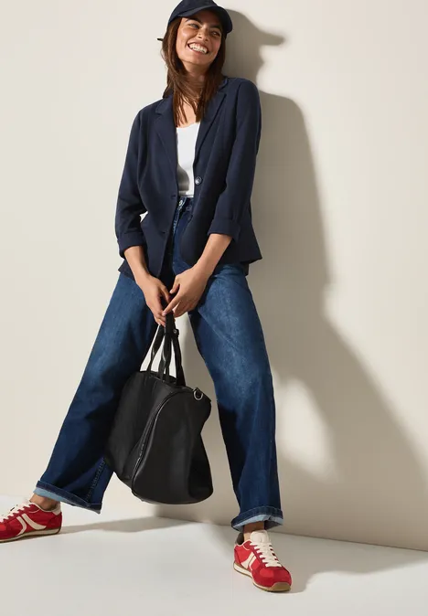 Blazer mit Taschen universal blue