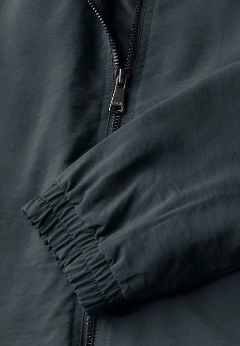 Blouson mit feiner Struktur slate khaki