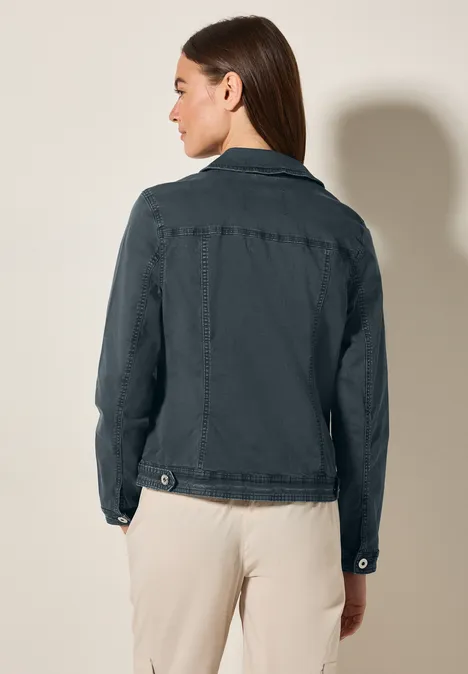 Leichte Jeansjacke slate khaki