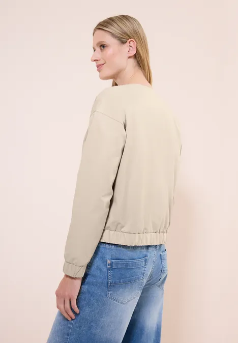 Leichter Blouson pearl beige