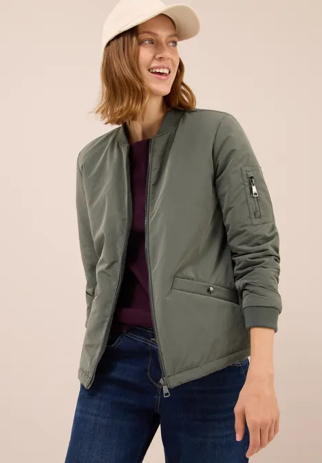 Matter Soft Touch Blouson pastel olive
